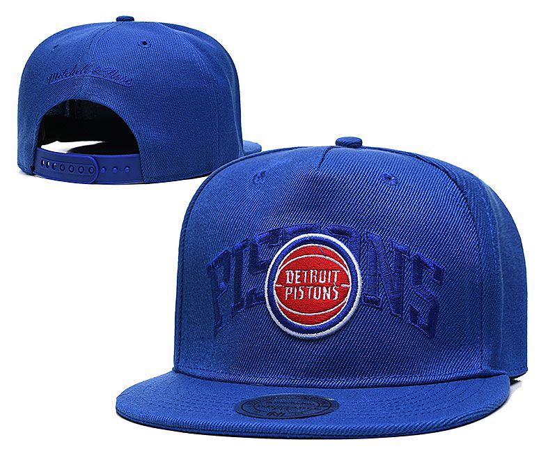 2021 NBA Detroit Pistons Hat TX326->mlb hats->Sports Caps